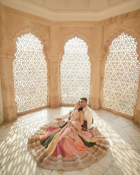 Ujjwal & Sneha ❤️ Pre wedding Shoot in Jaipur 📸 Contact us for bookings and inquiries ☎️8619685054 • • • #prewedding #preweddingoutdoor #preweddingshoot #jaipur #preweddingshootinjaipur #jaipurprewedding #jaipurphotography #weddingdiariesbyomp #preweddingphotoshoot #jaipurpreweddingphotographer Udaipur Wedding Photography, Kutch Pre Wedding Shoot, Best Prewedding Photoshoot, Pre Wedding Traditional Shoot, Prewedding Poses Indian, Jaipur Wedding Aesthetic, Jaipur Prewedding Shoot, Jaipur Photoshoot Ideas, Pre Wedding Outfit Ideas Indian