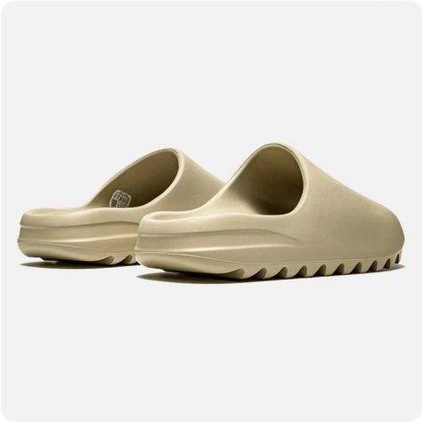 nud1040799 Pure Yeezy Slides, Yeezy Slides Pure, Yeezy Slides Outfit, Loungewear Outfit, Slides Outfit, Yeezy Slides, Slider Sandals, Yellow And Brown, Bold Fashion