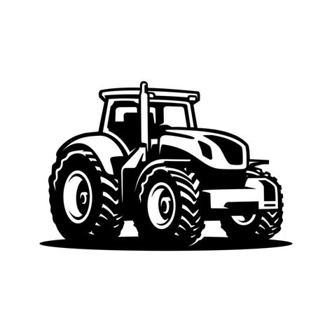 Tractor Vector, Tractor Logo, Van Signs, Agriculture Tractor, New Holland Tractor, Sticker Wall, Window Door, Farm Tractor, New Holland