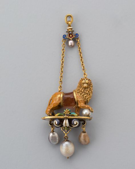 Lion Jewelry, Ancient Jewellery, Pearl Jewels, The Art Institute Of Chicago, History Fashion, Ancient Jewelry, A Ship, Art Institute Of Chicago, A Lion