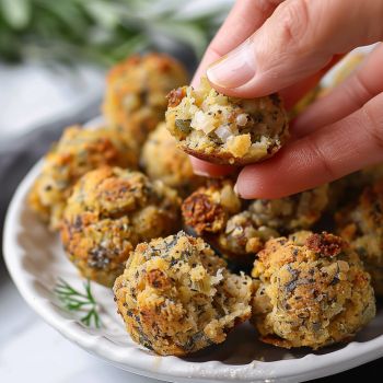 Easy Stuffing Balls Recipes3 Stuffing Balls Vegetarian, Crispy Stuffing Balls, Stove Top Stuffing Balls, Stuffing Balls Recipe, Traditional Stuffing, Thanksgiving Sweets, Stuffing Balls, Homemade Stuffing, Easy Stuffing