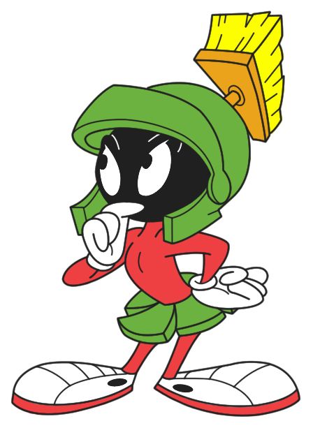 Marvin Thinking Recolored by marvincmf on DeviantArt Marvin Martian, Yosemite Sam, Looney Tunes Cartoons, Looney Tunes Characters, Merrie Melodies, Classic Cartoon Characters, Marvin The Martian, Alien Abduction, Daffy Duck