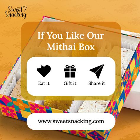 Everyone will adore something in this box of love! candygift🍬🎁 #sweetsnacking #traditionalsweet #friendshipgift #eventlove #perfectforgift #gift #sweettooth #sweetlover #mithaibox #mithailover #rulebreaker #yummilicious Eyewear Advertising, Post Reference, Box Of Love, Mithai Boxes, Creative Story Ideas, Website Photography, Diwali Gift Hampers, Nice Packaging, Sweet Lover