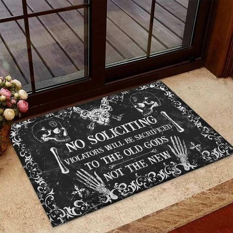 image Keep Calm Carry On, Cool Doormats, No Soliciting, Halloween Door Mat, Hall Rugs, Door Rugs, Personalized Door Mats, Entrance Rug, Outdoor Mat