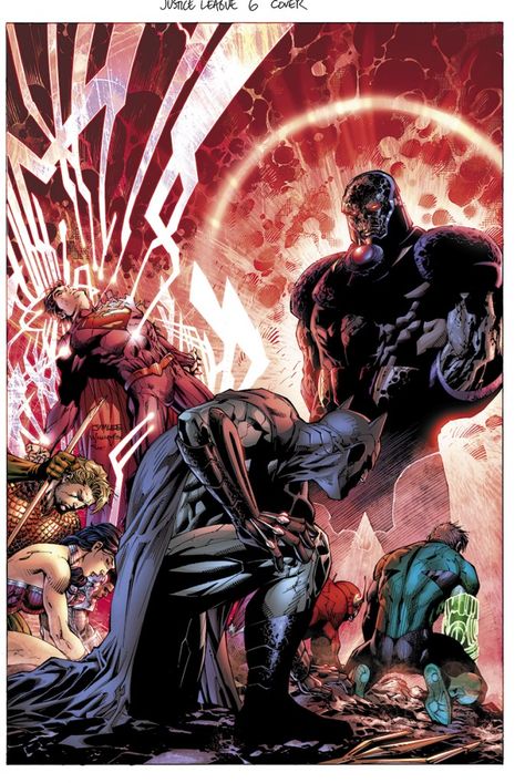 JIM LEE ON THE COVER OF JUSTICE LEAGUE #6 Art Dc Comics, Jim Lee Art, Dc Comic Art, David Finch, Univers Dc, I'm Batman, Justice League Of America, Jim Lee, The Justice League