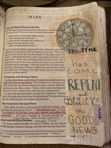 Mark 1 Bible Notes, Mark 11 Bible Journaling, Mark 1 Bible Journaling, Bible Journaling Mark, Mark Bible Journaling, Mark 9:23 Bible, Mark 8:35 Bible, Mark Bible, Prayer Journal Printable