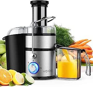 Strong motor with extra 1300 watt power supporting the highest juice yield, the juicer machine can easily produce fruits and vegetable juices in just a few seconds, you can get 75% more juice and 60% more vitamins and minerals. This juicer is a must buy,I 100% agree! Centrifugal Juicer, Juice Maker, Cold Press Juicer, Juicer Machine, Juice Extractor, Electric Juicer, Juice Cup, Vegetable Juice, Kitchen Features