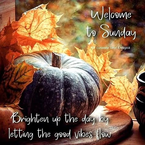 Sunday Fall Quotes, Autumn Sunday Morning, Fall Morning Quotes, Witches Wheel Of The Year, Tarot Funny, Sunday Fall, Rising Quotes, Fall Good Morning, Good Morning Fall