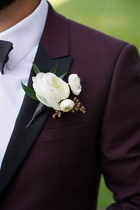 Fall Wedding Ideas Burgundy, Wedding Ideas Burgundy, Maroon Groom Suit, Maroon Grooms Suit, Plum Suit, Drake Photography, Fall Groom, Fall Wedding Ideas, Wedding Tux