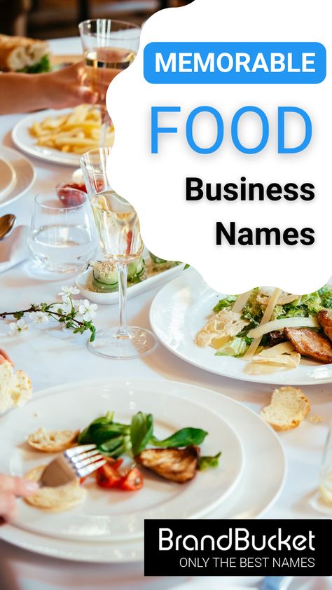 Catering Names Ideas, Food Stall Name Ideas, Catering Business Names, Food Brand Name Ideas, Fast Food Restaurant Names Ideas, Food Business Name Ideas, Restaurant Names Ideas, Pop Up Business, Food Cart Business