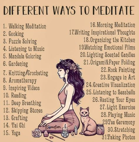 Witchy Yoga Aesthetic, Meditating Aesthetic, Witchy Affirmations, Witchcraft Meditation, Witch Meditation, Meditation Aesthetic, Spiritual Notes, Wild Feminine, Everyday Magic