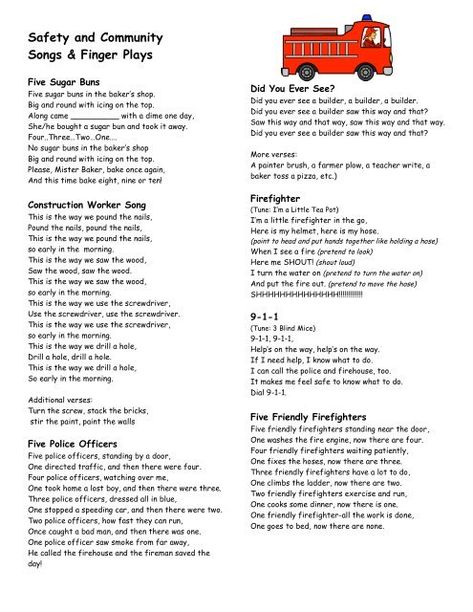 Community Helpers Songs For Toddlers, Community Helpers Lesson Plan, Preschool Community Helpers Theme, Community Helpers Week, Community Helpers Preschool Crafts, Community Helper Lesson, Safety Preschool, Toddler Lesson Plans, Preschool Community Helpers