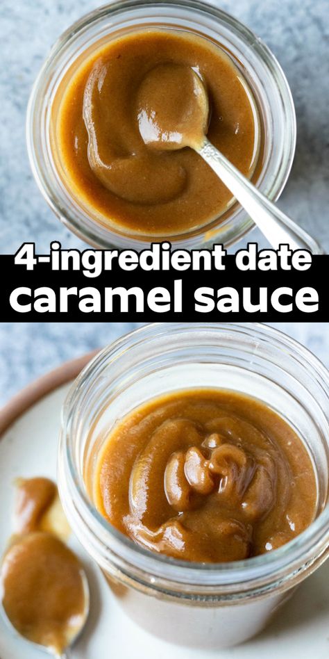 Caramel From Dates, Coconut Milk Caramel Sauce, Caramel Made From Dates, Date Caramel Yogurt Bowl, Monk Fruit Caramel Sauce, Carmel Made From Dates, Date Caramel Sauce Recipe, Healthy Caramel Recipe, Vegan Date Caramel Sauce