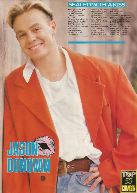 Jason Donovan, Top 50, Kiss You, Your Voice, Song Lyrics, The Voice