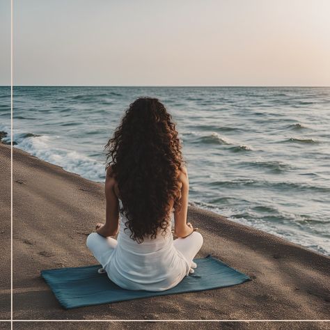 ✨ Find your center and let the waves wash away your worries. 🌊🧘‍♀️ Meditating on the beach offers a unique connection to nature, grounding your energy and enhancing your inner peace. Embrace the serenity, and let the ocean’s rhythm guide you into a deeper state of relaxation. 🌅🙏 #BeachMeditation #ReikiHealing #InnerPeace #Mindfulness #NatureTherapy #EnergyHealing #MeditationJourney #BeachVibes #SpiritualAwakening #ZenMoment #MindBodySoul #HolisticWellness #ReikiLove #HealingEnergy #BeachLife ... Inner Peace Meditation, Meditation On The Beach, Nature Grounding, Connection To Nature, Zen Moments, Reiki Master, Nutrition Coach, Holistic Wellness, Mind Body Soul