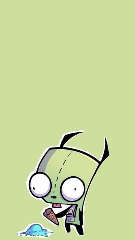 gir from invader Zim wallpaper Gir Invader Zim Makeup, Invader Zim Scenecore, Invader Zim Laptop Wallpaper, Grr Invader Zim Drawing, Gir From Invader Zim Wallpaper, Grr Invader Zim Wallpaper, Gir Wallpaper Invader Zim, Gir Invader Zim Aesthetic, Gur Invader Zim