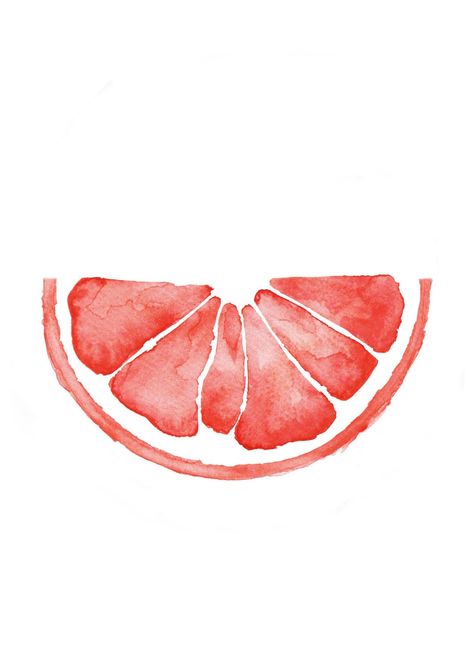 Grapefruit Art, Citrus Illustration, Citrus Water, Pink Fruit, Cute Summer Wallpapers, Dorm Art, Phone Inspiration, Iphone Wallpaper App, Class Decoration