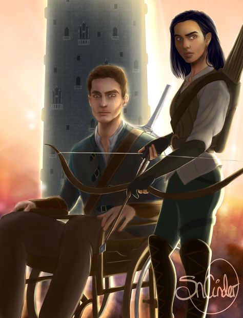 sncinder:   Chaol and Nesryn from Tower of Dawn... - SnCinder Tower Of Dawn Fan Art Nesryn And Sartaq, Chaol Westfall Wheelchair, Chaol Westfall And Yrene Towers, Tower Of Dawn Fan Art, Kaltain Rompier Tog Fanart, Empire Of Storms Tower Of Dawn Tandem Read, Empire Of Storms And Tower Of Dawn Reading Guide, Nesryn Faliq, Aelin Stopping The Dam