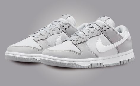 Check out the women's Nike Dunk Low LX Light Smoke Grey, set to release on Holiday 2023. Find official images and release info here! Sneaker Release, Grey Outfit, Latest Sneakers, Running Back, On Holiday, Nike Dunk Low, Dunk Low, Nike Dunk, Nike Dunks