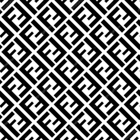 Versace Print Pattern, Fendi Wallpapers, Fendi Logo Pattern, Fendi Pattern, Design Fabric Textiles, Louis Vuitton Pattern, Fendi Logo Design, Cricut Explore Projects, Party Pics