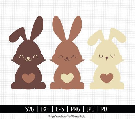 Easter Bunny Silhouette, Cute Marshmallows, Easter Designs, Easter Bunny Svg, Candy Bar Labels, Chocolate Easter Bunny, Easter Peeps, Bunny Svg, Bunny Designs