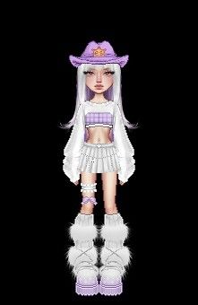 Everskies Cowgirl, Mlp Gijinka, Purple Cowgirl, Dress Design Drawing, Halloween Inspo, Design Drawing, Harajuku Fashion, Dress Design, Beck