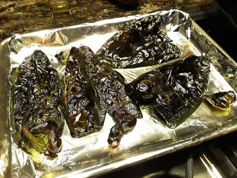 How to Roast Poblano Peppers (3 Methods to Try)! How To Dry Poblano Peppers, Roasting Poblano Peppers In Oven, How To Cook Poblano Peppers, How To Prepare Poblano Peppers, How To Roast Poblano Peppers, Roasted Pablano Pepper Recipes, Pablano Pepper Roasting, Pablano Pepper Recipe, Roasted Red Peppers Recipes