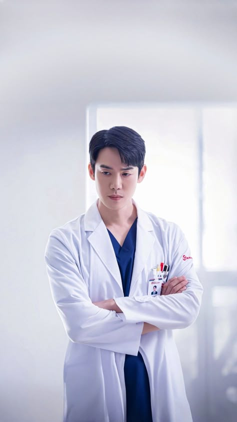 Doctor Crush Kdrama, Men In Scrubs, Doctor Romantic Season 3, Dr. Romantic 1, Doctor Romantic, Dr. Romantic, Korean Military, Doctor Quotes, Dr Romantic