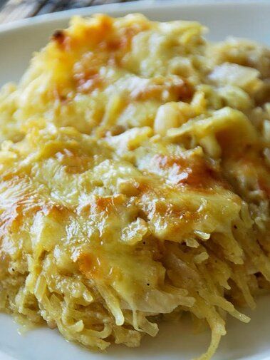 Squash Gratin, Healthy Squash Recipes, Spaghetti Squash Recipes Healthy, Spaghetti Squash Recipes Easy, Au Gratin Recipes, Spaghetti Squash Recipes, Spaghetti Carbonara, Cheese Dishes, Potato Side Dishes