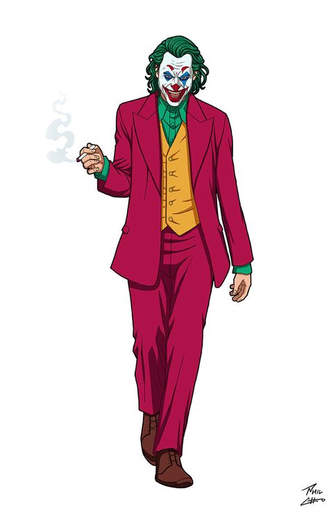 Joker 2019 — Phil Cho Image Joker, Joker Drawings, Joker 2019, Joker Images, Joker Poster, Joker Artwork, Joker Pics, Film Vintage, Joker Batman