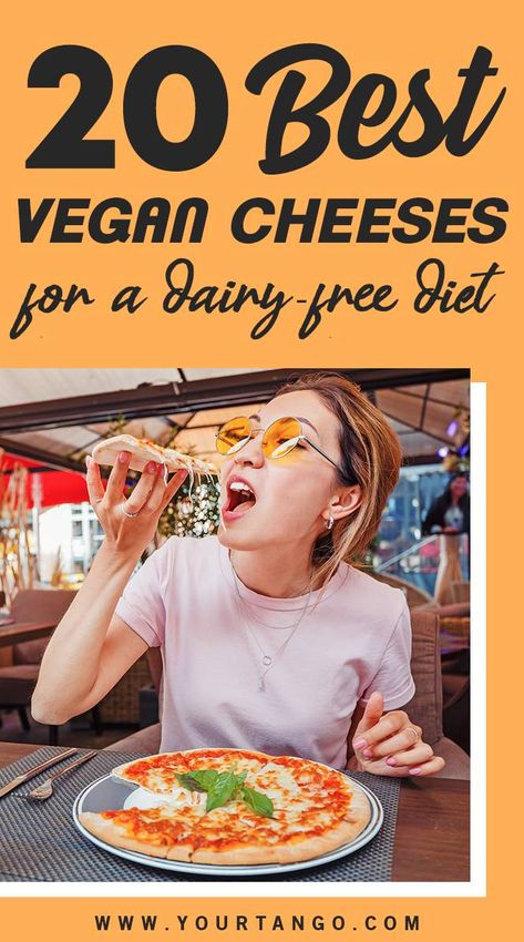 20 Best Vegan Cheese Products For A Dairy-Free Diet | YourTango #food #vegan Non Dairy Cheese, Best Vegan Cheese, Cheese Alternatives, Vegan Cheddar, Dairy Free Diet, Dairy Free Cheese, Cream Cheese Spreads, Elegant Desserts, Food Vegan