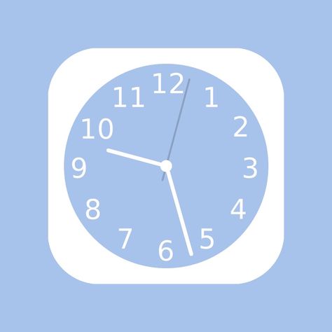 Blue Clock Icon, Baby Blue Iphone Wallpaper, Icon Hp, Clock App Icon, Pink Hello Kitty Wallpaper Iphone, All Apps Icon, Iphone Blue, App Store Icon, Zestaw Ikon