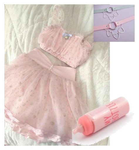 "baby doll" by chantelled1 on Polyvore Pink Dresser, Mode Chanel, Pastel Fashion, Kawaii Fashion Outfits, Little Outfits, Kawaii Clothes, Visual Kei, Lolita Fashion, Kawaii Fashion