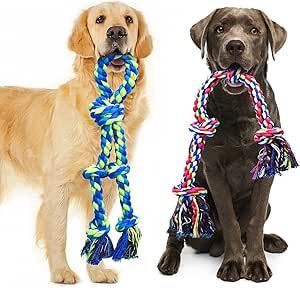 Strong Dog Toys, Dog Rope Toy, Dog Toys Indestructable, Tough Dog Toys, Rope Dog Toys, Rope Dog, Interactive Dog Toys, Dog Teeth, Dog Chew Toys