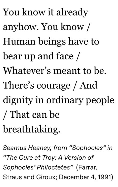 Seamus Heaney, Wise Words Quotes, Writing Poetry, Life Magazine, Art Therapy, Soul Food, Poets, Cool Words, Wise Words