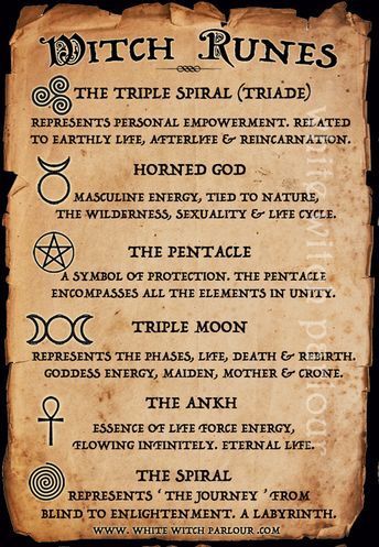 Witch Runes, Runes Meaning, Witch Symbols, Horned God, Moon Pentacle, Triple Spiral, Male Witch, Spells For Beginners, Black Jasper