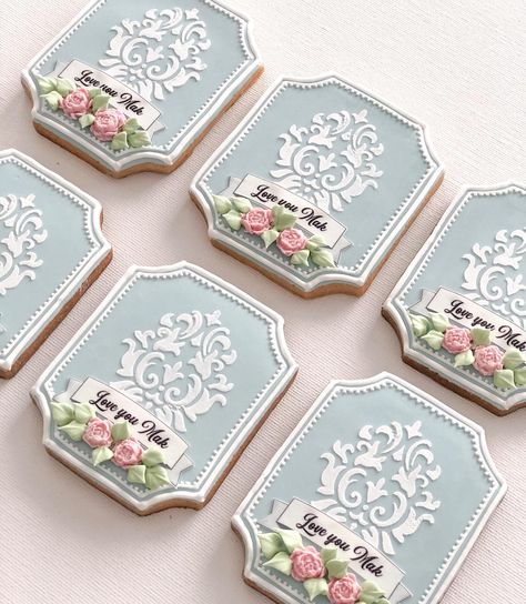 Royalbites | Sugar Cookie Artist (@royalbites) • Instagram photos and videos Bridal Shower Cookies, Cookie Business, Shower Cookies, Flower Cookies, Wedding Cookies, With Mom, Icing Cookies, Diwali Decorations, Royal Icing Cookies