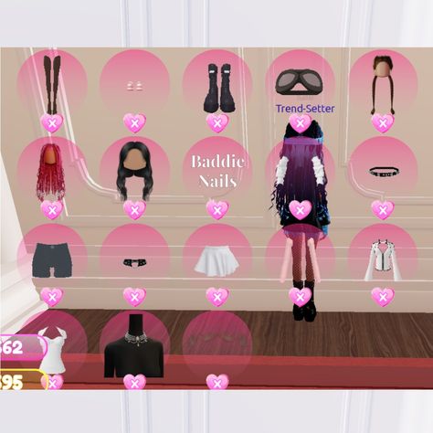 dress to impress theme cyberpunk outfit inspo no vip Dress To Impress Roblox Outfits Ideas Theme Pop Culture, Dress To Impress Outfit Ideas No Vip, Cyberpunk Dress To Impress, Dti Outfits Ideas No Vip, Cyberpunk Dress, Random Hacks, Free Outfits, Outfit Themes, Dti Theme