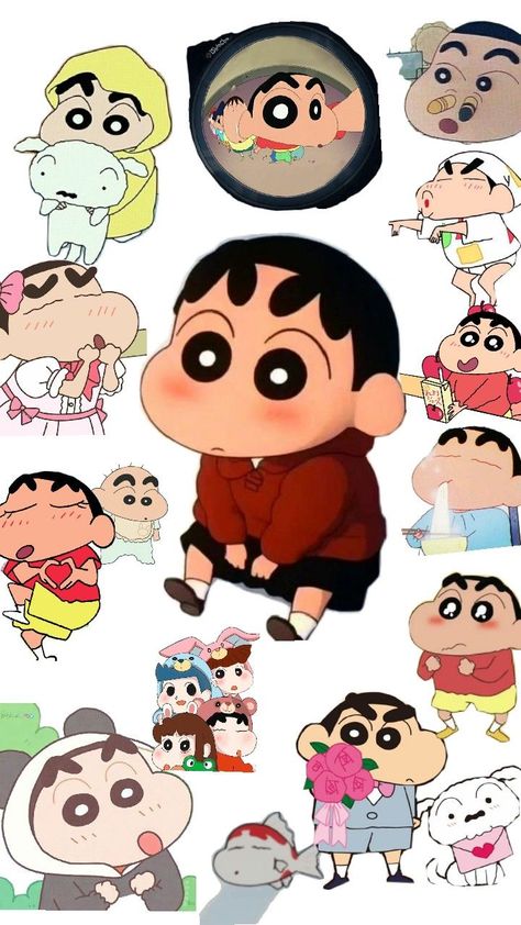 #shinchan#collage Shinchan Collage, Collage, Quick Saves