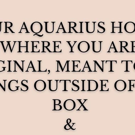 Haley Delgado on Instagram: "✨ NEW SERIES ✨ Understanding How To Use Your Houses: Aquarius 👽🛸⚡️💡
Comment below the house you have Aquarius in 🏡⬇️💭
•
Aquarius is in my 2nd house and I definitely have made money in so many unconventional ways 😂
•
follow @mymoongirlreadings 🕯🖤 for more astrology content 
•
#astrology #explore #astrologyposts #astrologia #astrologymemes #cancerseason" New Series, Being Used, Astrology, How To Make Money, Memes, Instagram