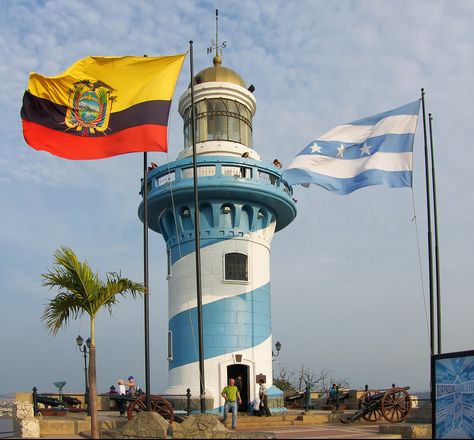 Lighthouse in Guayaquil - Ecuador | by Ferdi's - World Quito Ecuador Aesthetic, Angela Aguilar, Cuenca Ecuador Aesthetic, Guayaquil Ecuador Aesthetic, La Tri Ecuador, Galapagos Ecuador, Ecuador Travel, Panama Travel, South American Countries