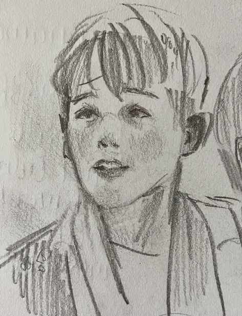 Dead Poets Society Sketch, Dead Poets Society Drawing, Dead Poets Society Fanart, Movie Scenes To Draw, Poet Drawing, Movie Drawings, Oh Captain My Captain, Captain My Captain, Drawing Heads