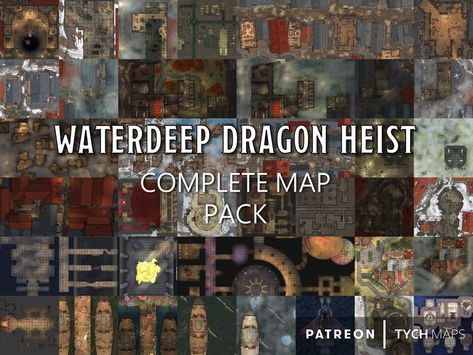 Encounter battle map for tabletop RPGs, D&D, Dungeons and Dragons. Waterdeep Maps. Waterdep Dragon Heist maps #dungeonmaster #dnd #dnd5e #dungeonsanddragons #5e #ttrpg #tabletop #tabletopgames #tabletoprpg #rpg #roleplay#roleplaying #tabletopgaming #fantasy #d20 #dndart #dungeonmasterlife #roleplayinggame #dndmaps #battlemaps #5e #fantasyartist #tychmaps #roll20 #roll20maps #foundry #foundryvtt #foundryvttmaps Waterdeep Dragon Heist, Icewind Dale, Battle Map, Dnd Dragons, Dungeon Maps, Fantasy Miniatures, Wizards Of The Coast, Dnd Characters, Dungeons And Dragons