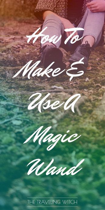 How To Make & Use A Magic Wand Wand Witchcraft, Wicca Wand, Wiccan Wands, Witch Wand, Green Witchcraft, Diy Wand, Witch Diy, Witchcraft Spell Books, Witchy Crafts