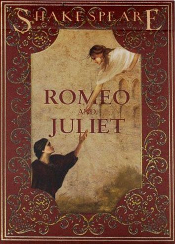 Shakespeare Book Covers, Romeo And Juliet Poster Ideas, Romeo And Juliet Book Cover, Romeo And Juliet Cover, Classic Literature Book Covers, Romeo And Juliet Book, Romeo And Juliet Aesthetic, Romeo And Juliet Shakespeare, Romeo + Juliet Aesthetic