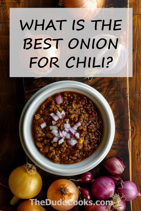 A deep dive into what kind of onion is best for your chili recipe, as well as tips on how to prepare them, and when and where to use them. Become an expert in onions for chili right here! How To Cook Chili, Types Of Onions, How To Cut Onions, Chili Toppings, Dinner Inspiration, Chili Recipe, Food Inspo, Sweet Onion, Chili Recipes