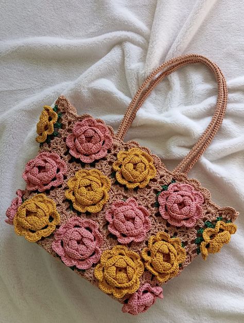 Crochet bag aesthetic