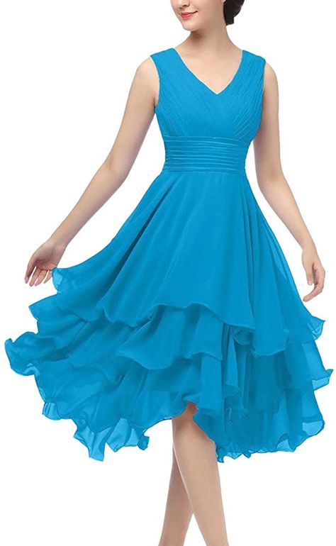 Country Bridesmaid Dresses, Short Bridesmaid Dress, Bridesmaid Dresses Chiffon, Knee Length Bridesmaid Dresses, Formal Prom Dresses, Homecoming Dresses Tight, Dresses Chiffon, Bridesmaid Dresses Online, Party Gown