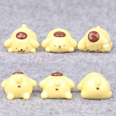 Pompompurin Clay Art, Pompompurin Polymer Clay, Clay Pompompurin, Sanrio Party, Clay Activity, Clay Crafts For Kids, Hello Kitty Characters, Clay Stuff, Clay Crafts Air Dry