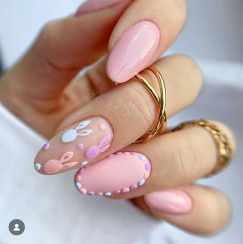 Easter is just around the corner, and there's no better way to get into this happy springtime holiday than with cute Easter nails. Cute chicks, bunnies,\ #EasterNails #EasterNailArt #EasterNailDesigns  #SpringNails #PastelNails #BunnyNails #EggNailArt #FloralNails #EasterBunnyNails #EasterEggNails #NailArtInspiration #NailArtLovers #CuteNails  #NailArtOfTheDay #HolidayNails Easter Nail Art Designs, April Nails, Easter Nail, Bunny Nails, Easter Nail Designs, Easter Nail Art, Cute Spring Nails, Easter Nails, Pastel Nails